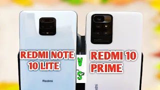 Redmi Note 10 Lite vs Redmi 10 Prime Speed test & Multitasking Comparison |