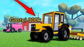 Gastei 800k em veículos para minha fazenda!! (Agricultura e amigos- Roblox)