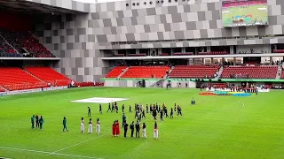 Air Albania Stadium "dyndet" nga mijera femije te shkollave. Atmosfera