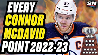 EVERY Point From Art Ross Trophy Winner Connor McDavid | 2022-23 NHL Season