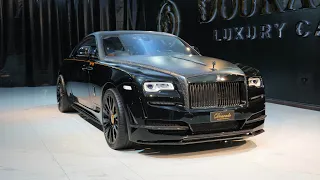 Exquisite Luxury: Rolls-Royce Wraith with Onyx Upgrades, Exclusive @douradoluxurycars