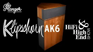 Klipschorn AK6 на выставке Moscow Hi-Fi & High End Show 2023