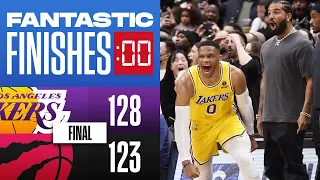 Final 1:42 WILD OT ENDING Lakers vs Raptors 🍿🍿
