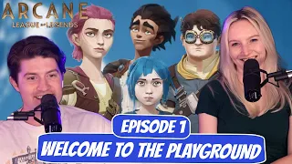 ARCANE BEGINS! | Arcane Fiancé Reaction | Ep 1 "Welcome to the Playground"