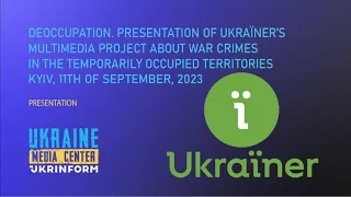 Multimedia UKRAINER project about war crimes in temporarily occupied territories