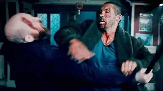 Scott Adkins fights gangsters: Avengement (2019) Brutal fight scene: