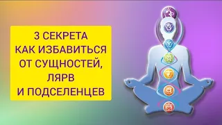 3 Секрета Как Избавиться от Сущностей Лярв и Подселенцев?