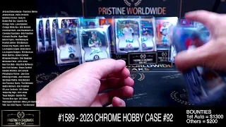 #1589 - 2023 CHROME HOBBY CASE #92