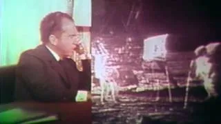 Apollo 11 Astronauts Talk With Richard Nixon From the Surface of the Moon - AT&T Archives