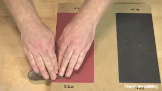 How to Sharpen a Block Plane with Sandpaper