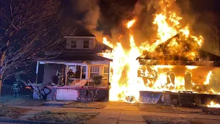 Detroit Fire Box Alarm - Chief 3 2 Dwellings Going (Harding & Edsel Ford E)