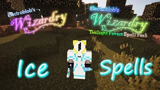 Ice Spells! Electroblob's Wizardry! Minecraft 1.12.2!