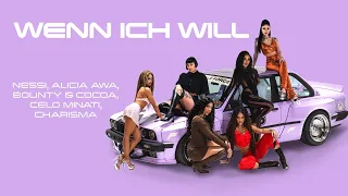 Nessi, Alicia Awa, Bounty&Cocoa, Celo Minati, Charisma – WENN ICH WILL [Official Video]