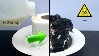 Crazy Experiment: Sulfuric Acid vs Toilet Paper