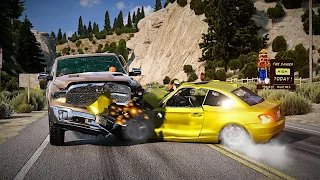 BeamNG Drive - Dangerous Driving and Accidents #48