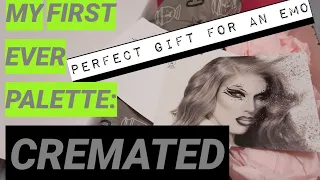 JEFFREE STAR'S CREMATED PALETTE - Unboxing My First Ever Palette | PERFECT GIFT FOR GOTH/EMO