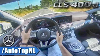 2019 Mercedes Benz CLS 400d AMG Line POV Test Drive by AutoTopNL