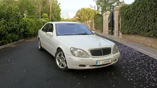 انظروا حالة مرسيدس بعد استخدام عشرين عام S500 1999