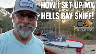 How I Set Up My Favorite Hells Bay Skiff | Flats Class YouTube