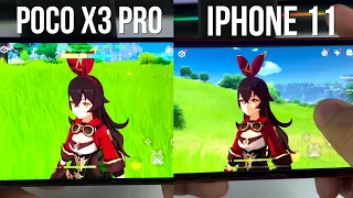 XIAOMI POCO X3 PRO vs IPHONE 11 ¿Cual es más potente?