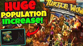 The Population of Turtle WoW is INSANE - Turtle WoW Server Population