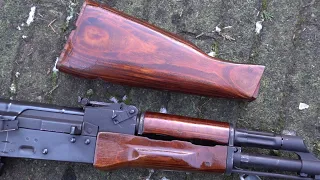 E&L AKM: Original Russian Tula/Izhmash Shellac Wood Finish