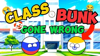 INDIA AND RUSSIA GOING ON CLASS BUNK? [FUNNY 🤣] | Countries in the school || @Random_Comparison