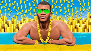 A VIDA DE LUXO DO FRANKLIN NO GTA 5 - O FILME