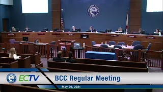 BCC MEETING - May 20, 2021