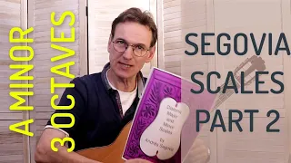 Segovia Scales Part 2 - A Minor - Guitar Scales for Right and Left Hand Development