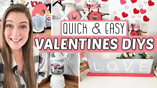 QUICK & EASY VALENTINES DAY DIYS 2023 ( beginner-friendly Valentines Day hacks and decor ideas)