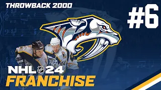 Free Agency/2000-01 Season Start - NHL 24 - Throwback GM Mode Commentary - Predators - Ep.6