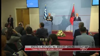 “Tirana provokon Athinën zyrtare” - News, Lajme - Vizion Plus