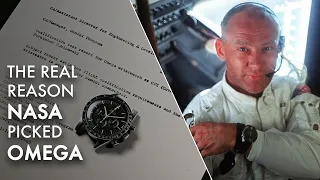 Why NASA chose the Speedmaster  - Best explanation you will hear