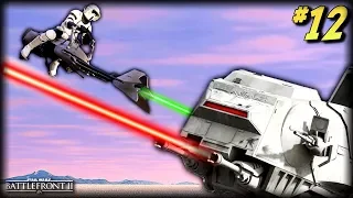 Star Wars Battlefront 2 - Funny Moments #12 (Speeder Bike Random Moments!)
