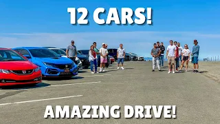 The BEST CAR MEET I've Hosted - Civic Type R Mountain Driving!