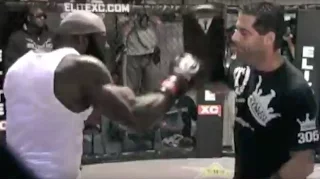 Kimbo Slice Works Out Before Elite XC Bout Against James Thompson