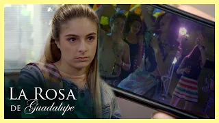 Celeste difunde video comprometedor de Miranda | La Rosa de Guadalupe 8/8 | El Alcohol