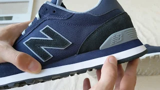 Распаковка и сравнение New Balance 574 и 515