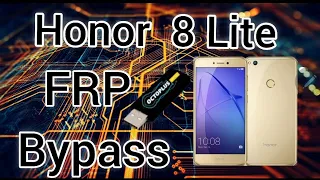 Honor 8 Lite PRA-TL10 FRP Bypass  Сброс Гугл аккаунта