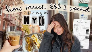 What I Spend in a Week as a 22 Year Old Living in NYC