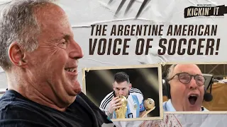 The man immortalized by his call at the 2022 World Cup! | CBS Sports Kickin' It | Episode 13