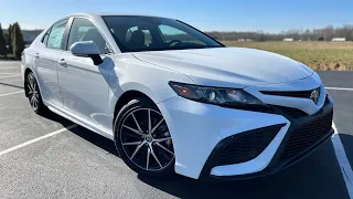 2023 Toyota Camry SE POV Test Drive & Review