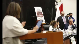 Senadora Xóchitl Gálvez Ruiz, durante la comparecencia de la secretaria de Energía, Rocío Nahle