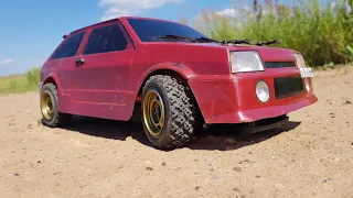 RALLY из Ваз 2108 ... На бездорожье круче, чем Крузак! RC car 4x4