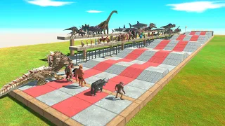 Who Runs the Fastest Up and Down - Animal Revolt Battle Simulator