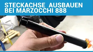 Steckachse Vorderrad ausbauen/abmontieren bei Marzocchi 888