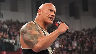 The Rock leaves a message for Roman Reigns - WWE RAW Day 1, 2024.