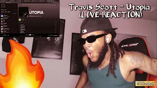 Travis Scott - Utopia (LIVE REACTION)