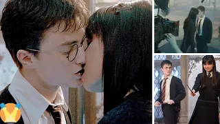 Harry Potter and Cho Kiss Behind the Scenes